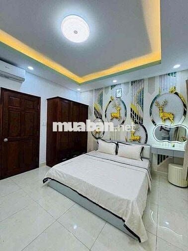 NHÀ 3 TẦNG ĐƯỜNG SỐ 59 GẦN CHỢ THẠCH ĐÀ 65M2( 4,5 X15 ) SỔ HỒNG RIÊNG