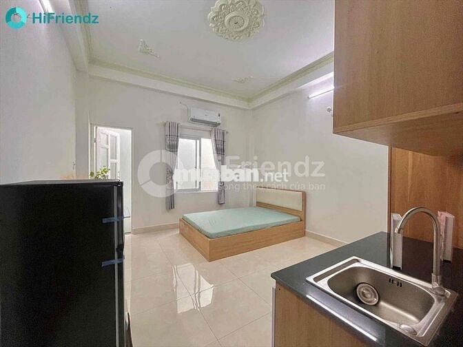 căn hộ 1 phòng ngủ cao cấp giá rẻ có máy giặt riêng ở Tân Quy