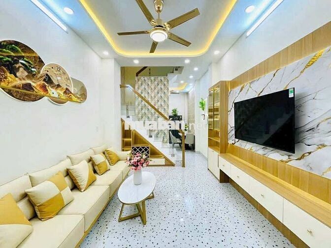 NHÀ MỚI XÂY PHẠM VĂN CHIÊU, GÒ VẤP. DTSD 148m2, 4PN 3WC. GIÁ 5.95TỶ