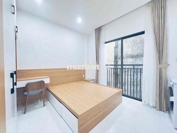 Studio Ban Công 28m2 - Máy Giặt Riêng - Thang Máy - Nguyễn Tri Phương