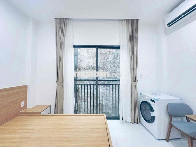 Studio Ban Công 28m2 - Máy Giặt Riêng - Thang Máy - Nguyễn Tri Phương