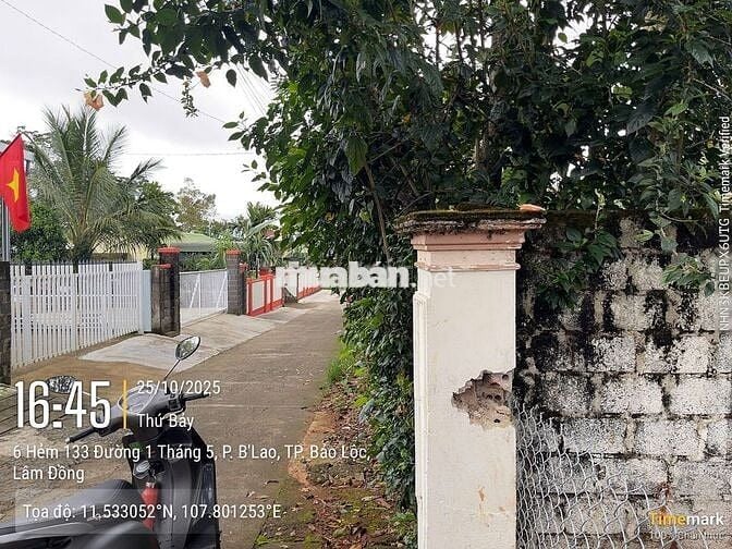 Đất đường 1/5 phường B'Lao - TP.Bảo Lộc DT: 6x35m sẵn 88m thổ cư -2.1t