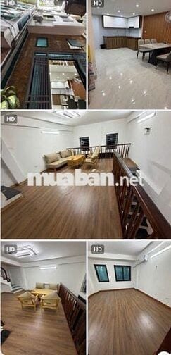 Cho thuê nhà Tổ 3 Đa Sỹ – Kiến Hưng, Hà Đông – 35m², 5 tầng, full đồ