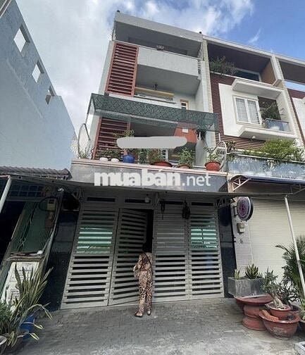 100m2 - giá 14.5 tỷ - ngang 5m, mặt lộ Cao Thị Chính chợ Phú Thuận, Q7