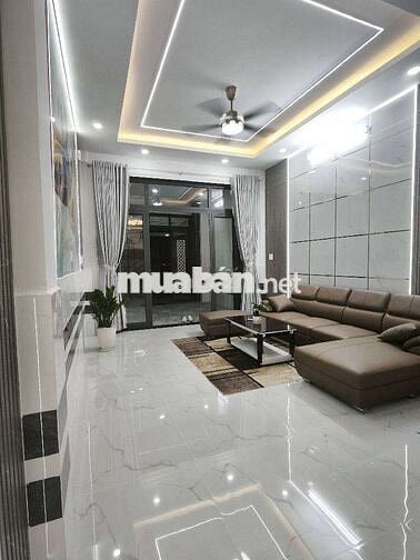 BÁN NHÀ PHƯỜNG THỚI AN ĐƯỜNG LÊ THỊ RIÊNG DT 4 X 22 NHÀ 4 TẦNG