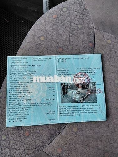 Ô tô Daewoo Matiz 2005 số sàn 4 chỗ