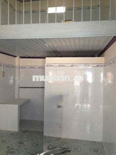 Phòng trọ 12m2 GÁC ĐÚC ngay kcn Tây Bắc, tường ốp gạch men mới