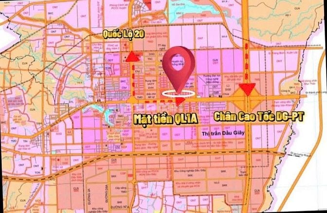 ĐẤT NỀN NGÃ TƯ DẦU GIÂY CHỈ 19 TRIỆU 500/M2