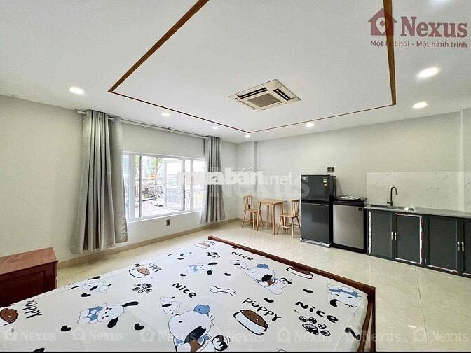 STUFIO FULL NỘI THẤT, MÁY GIẶT RIÊNG MỚI 100% GẦN CẦU NGUYỄN VĂN CỪ