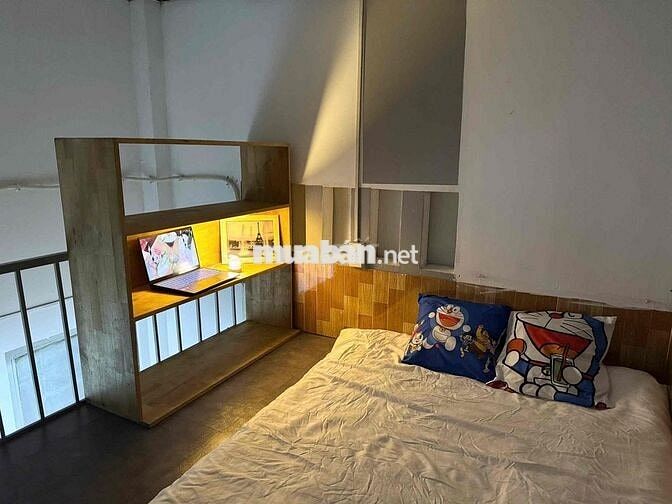 Phòng trọ trệt nguyên căn siêu rộng gác cao 2M