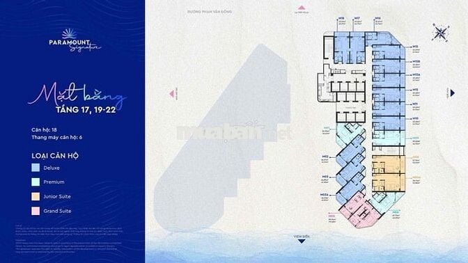 Căn hộ View Biển Paramount 100% đầy đủ tiện ích