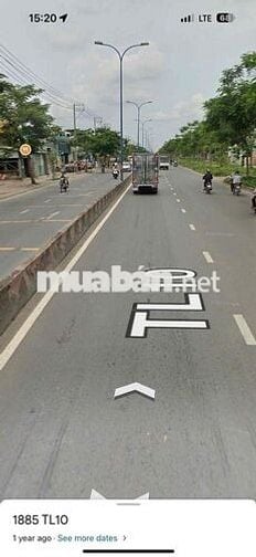 Đất ở sổ đỏ 457m2 gần đường Tỉnh lộ 10, huyện Đức Hoà, tỉnh Long An