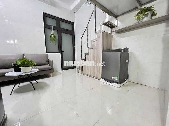 GÁC LỬNG MỚI TOANH, NỘI THẤT ĐẦY ĐỦ ĐỐI DIỆN ĐH BÁCH KHOA QUẬN 10