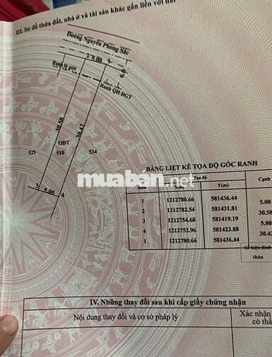 XOAY TIỀN SỬA NHÀ, CÔ HÀ GỬI BÁN GẤP LÔ ĐẤT 152M2 CÁCH SVD CU CHI 500M