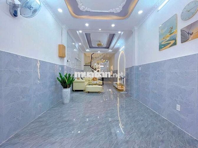 NHÀ MỚI-HẺM XE HƠI-3 TẦNG BTCT–68m²–QUANG TRUNG, GÒ VẤP – CHỈ HƠN 6 TỶ