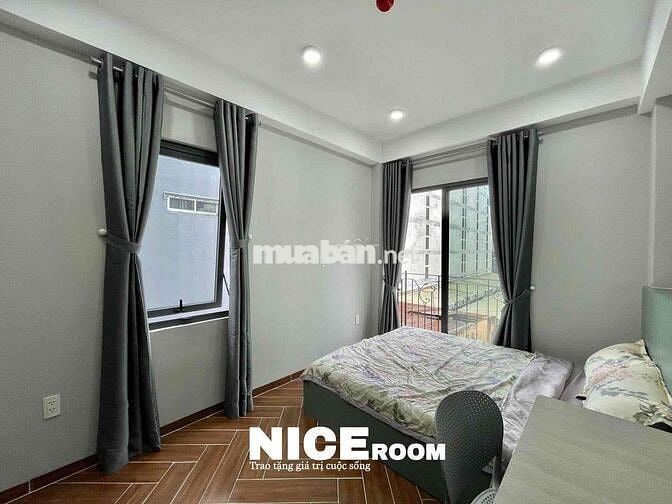 Cho Thuê Phòng Thật,Ảnh thật_Bancong,Máy giặt riêng gần Hàng Xanh,Q1