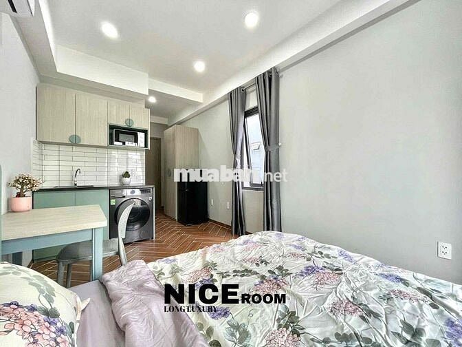 Cho Thuê Phòng Thật,Ảnh thật_Bancong,Máy giặt riêng gần Hàng Xanh,Q1