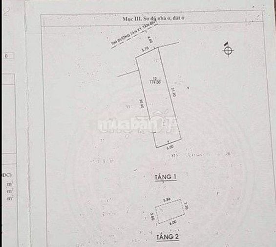 Bán nhà mt Tân Kỳ Tân Quý, Tân Phú - diện tích 120m², giá 15.5 tỷ,SHR