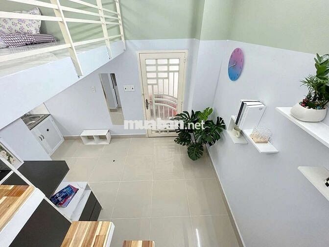 DUPLEX GÁC CAO, CỬA SỔ TRỜI, FULL NỘI THẤT CẢ MGR GẦN BV ND GIA ĐỊNH