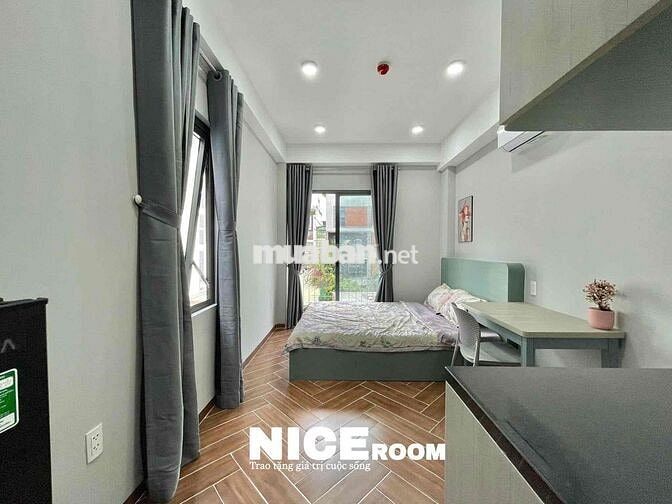 Cho Thuê Phòng Thật,Ảnh thật_Bancong,Máy giặt riêng gần Hàng Xanh,Q1