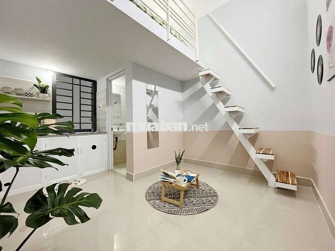 DUPLEX GÁC CAO, CỬA SỔ TRỜI, FULL NỘI THẤT CẢ MGR GẦN BV ND GIA ĐỊNH