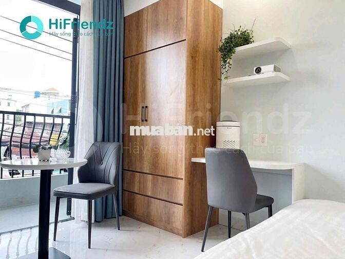 CHO THUÊ CĂN HỘ DỊCH VỤ FULL NỘI THẤT BAN CÔNG NGAY BẾN XE MIỀN ĐÔNG