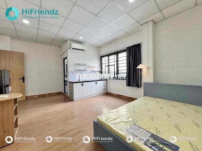 CHO THUÊ CĂN HỘ STUDIO CỬA SỔ LỚN FULL NỘI THẤT GẦN CHỢ BÀ CHIỂU