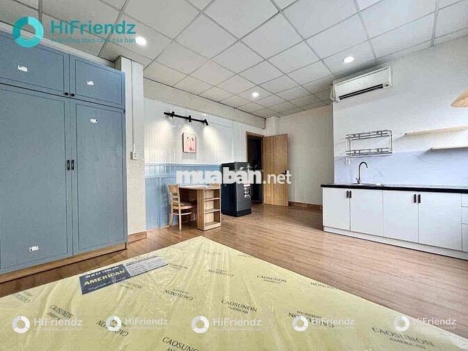 CHO THUÊ CĂN HỘ STUDIO CỬA SỔ LỚN FULL NỘI THẤT GẦN CHỢ BÀ CHIỂU