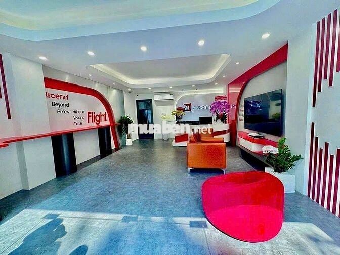 CHO THUÊ MT NGUYỄN THÁI BÌNH TÂN BÌNH 6X15 6 LẦU TM ĐẦY ĐỦ