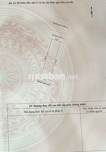 Bán cặp đất mặt tiền An Đồn 4 gần sát Đinh Thị Hoà