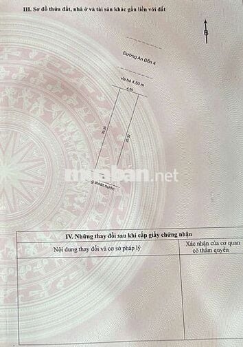 Bán cặp đất mặt tiền An Đồn 4 gần sát Đinh Thị Hoà
