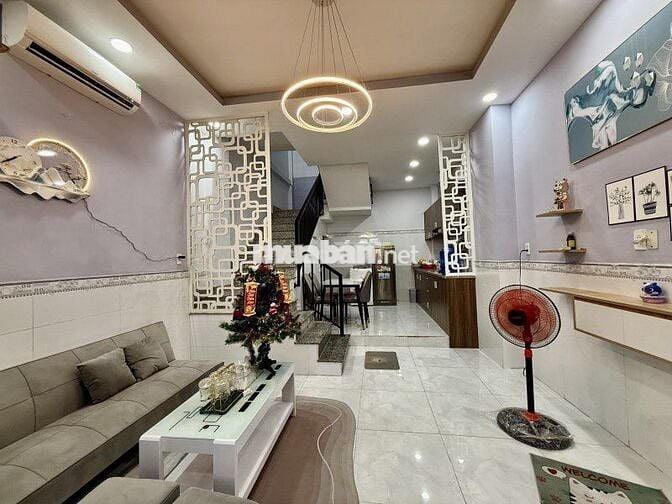 Nhà Đường Số 2, ngay trường Phan Tây Hồ, Gò Vấp, 40m2, 4tỷ350