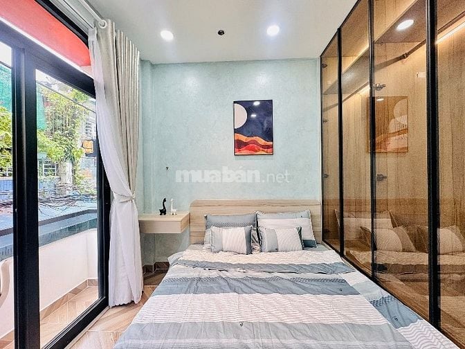 NHÀ PHỐ NGAY TÂN BÌNH HẺM XE HƠI 