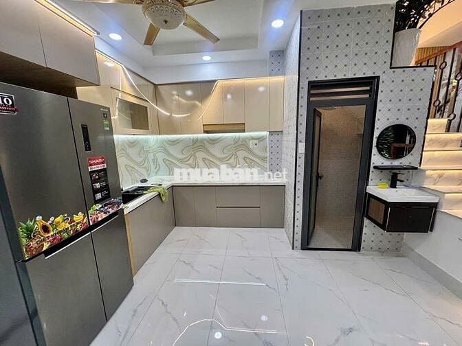 NHÀ ĐẸP TRỤC ĐƯỜNG QUANG TRUNG, P14, GV, HCM 4 X 10M 5.2 TỶ