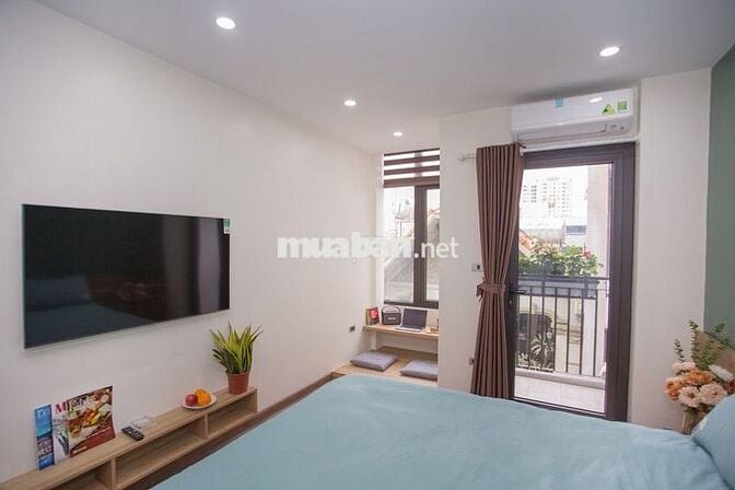 Chính chủ cho thuê gấp căn hộ đủ đồ KV Nguyễn Khang, 30m2, 6.5tr