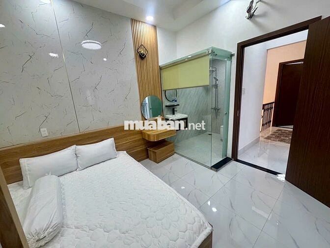 NHÀ ĐẸP TRỤC ĐƯỜNG QUANG TRUNG, P14, GV, HCM 4 X 10M 5.2 TỶ