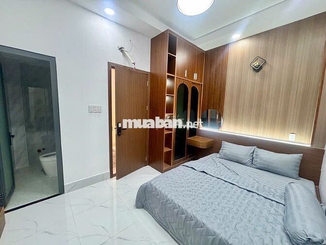 NHÀ ĐẸP TRỤC ĐƯỜNG QUANG TRUNG, P14, GV, HCM 4 X 10M 5.2 TỶ