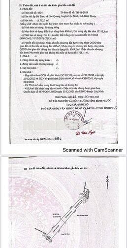 Cần Bán Đường Tỉnh Lộ 756 Lộc Quang, Lộc Ninh 2ha5