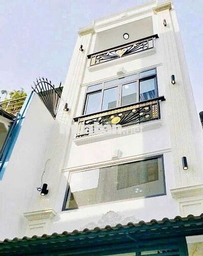 Nhà 135// Gò Xoài P.BHHA 4x10 3lầu 4P 3WcC Hẻm 5m 5tỷ 200 hg Tây