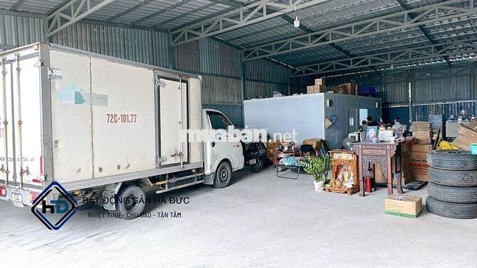 Xưởng 10x20 cao ráo đường 6m cách TX25 khoảng 100m