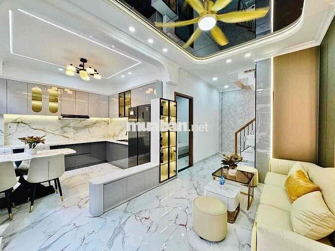 Đường Huỳnh Văn Nghệ P.An Hội Tây Gò Vấp 2 tầng 40m2 và gía nhỉnh 6 tỷ