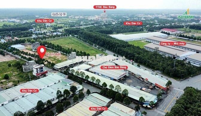 Bán cắt lô lô đất 150m2 ngay chợ đêm, dân cư đong đúc