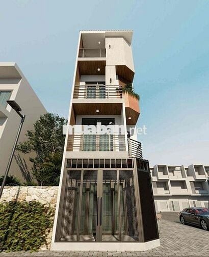 Nhà 5 Tầng phú thọ hoà, có thể khai thác CHDV. Hẻm xe hơi đổ cửa