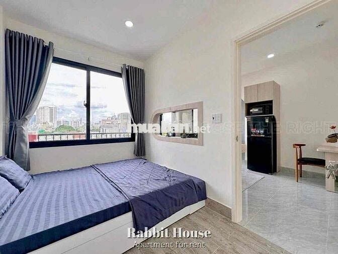 cho thuê ht 1pn studio gần vòng xoay lăng cha cả, cv hoàng văn thụ