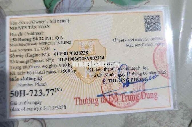 Mercedes Benz Sprinter 2005 - 999 km