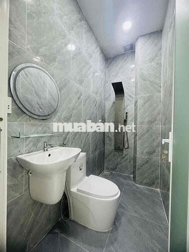 Nhà mới hẻm ô tô gần Gò Dầu , diện tích hơn 75m2, 4 tầng, giá nhỉnh 8