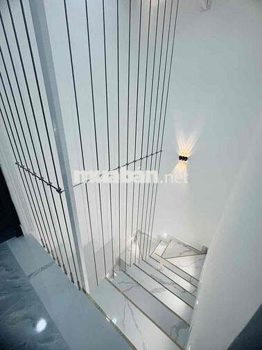 Nhà mới hẻm ô tô gần Gò Dầu , diện tích hơn 75m2, 4 tầng, giá nhỉnh 8