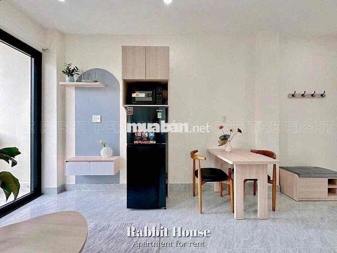 cho thuê ht 1pn studio gần vòng xoay lăng cha cả, cv hoàng văn thụ