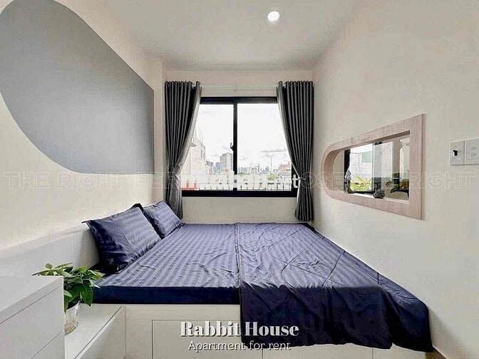 cho thuê ht 1pn studio gần vòng xoay lăng cha cả, cv hoàng văn thụ