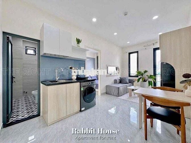 cho thuê ht 1pn studio gần vòng xoay lăng cha cả, cv hoàng văn thụ